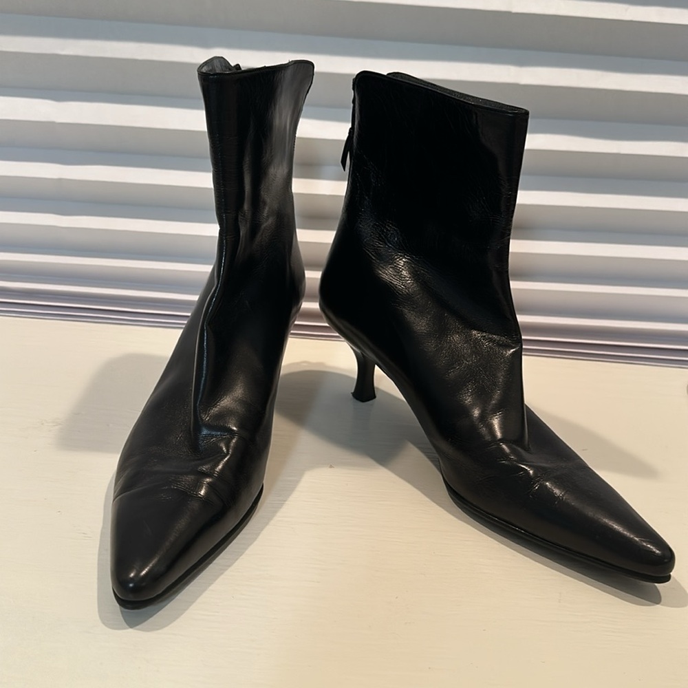 Stuart Weitzman Black Booties - Picture 2 of 7